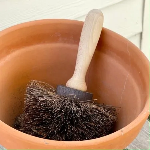 Flower Pot Brush - Made in Germany, view 3