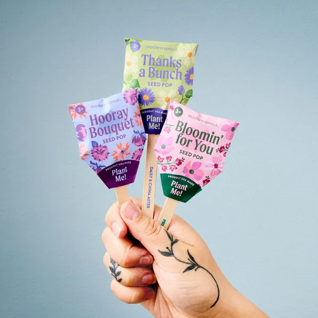 Seed Pops - Flowers, view 4